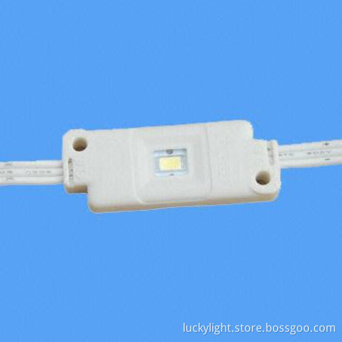 Waterproof IP65 SMD LED Module with 0.4W/piece, 12V DC Input Voltage, 115° Beam Angle